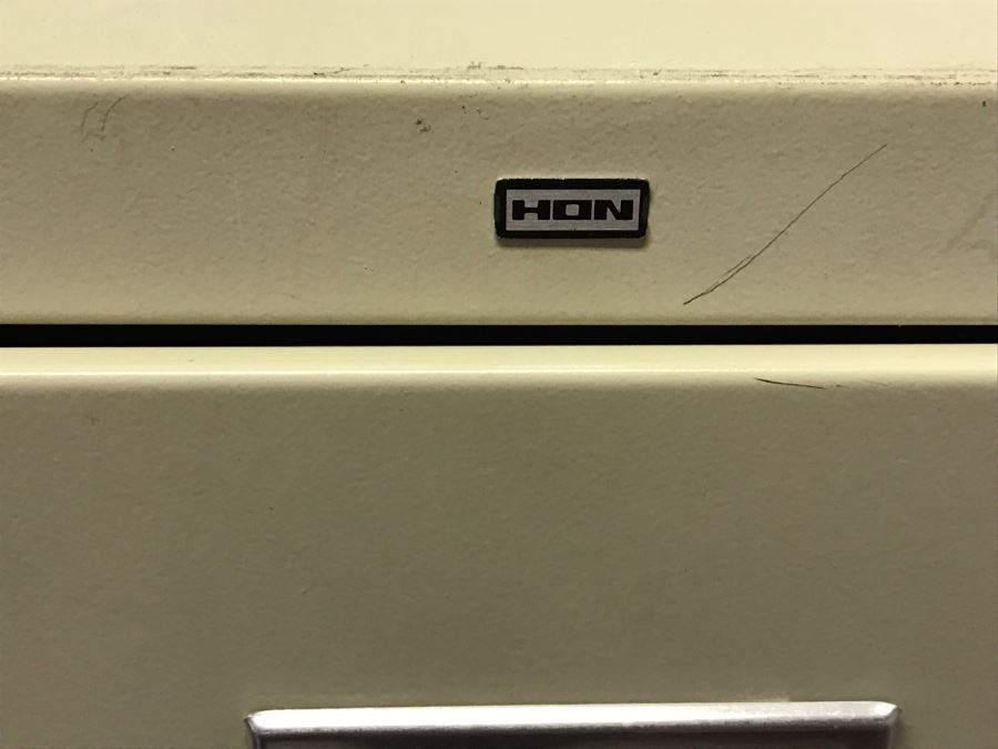 (3) 4-Drawer Metal Filing Cabinets (Two Are HON, One Is Premier) [Photo 5]