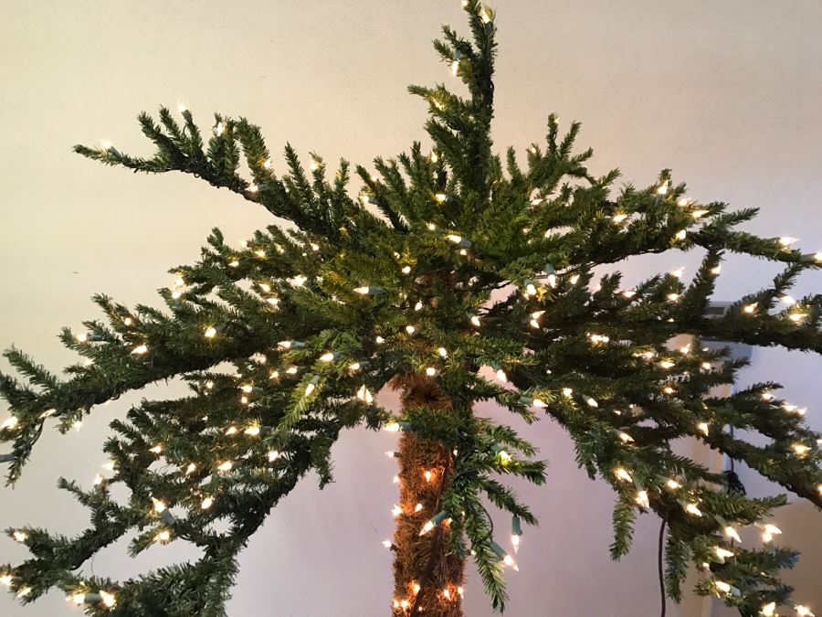 Lighted Artificial Palm Tree With Built In Stand [Photo 3]