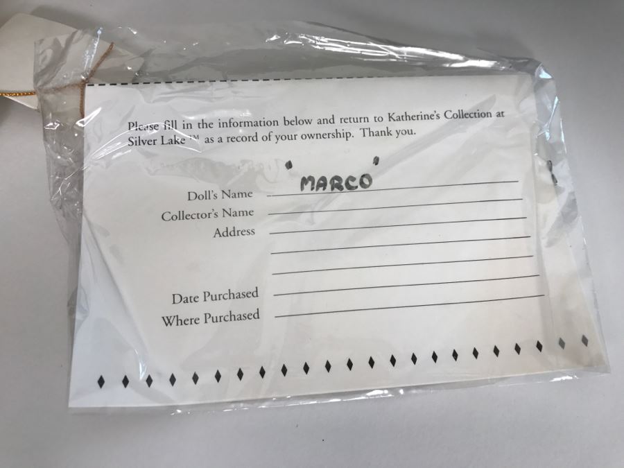 Set Of Collectible Katherine's Collection At Silver Lake Collector's Limited Edition Dolls (Several Missing Tags And May Not Be Katherine's Collection Dolls) [Photo 24]