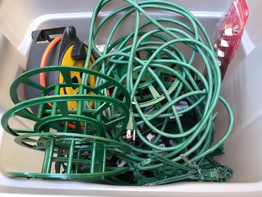 Tub Full Of Extension Cords [Photo 6]