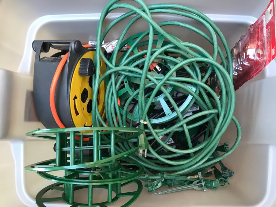 Tub Full Of Extension Cords [Photo 2]