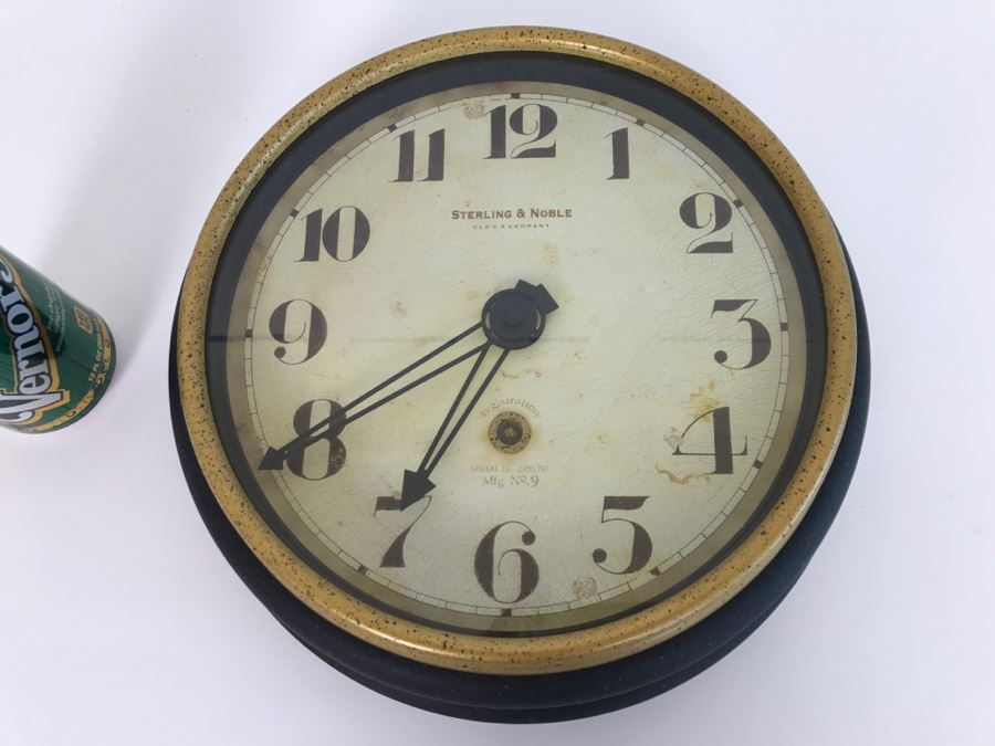 Reproduction Sterling & Noble Battery Powered Wall Clock [Photo 3]