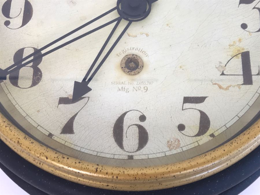 Reproduction Sterling & Noble Battery Powered Wall Clock [Photo 7]