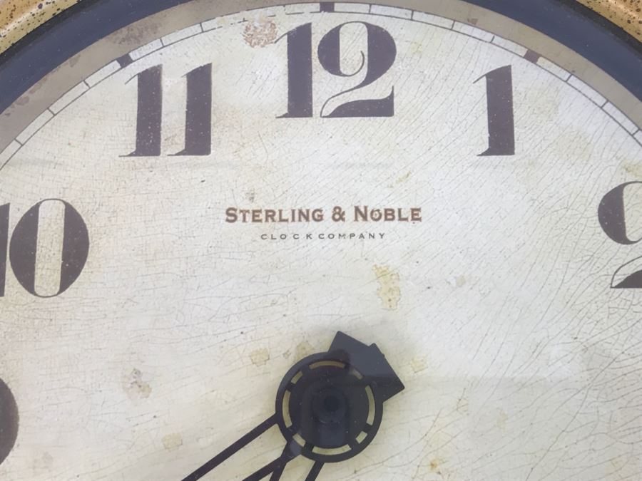 Reproduction Sterling & Noble Battery Powered Wall Clock [Photo 5]