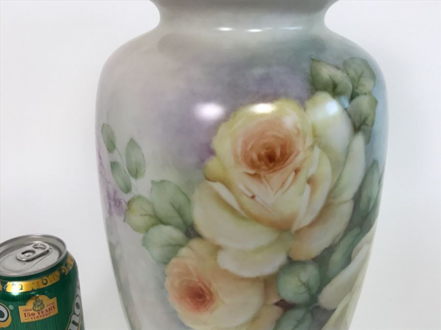 Decorative Reproduction E Loomis Rose Vase [Photo 3]
