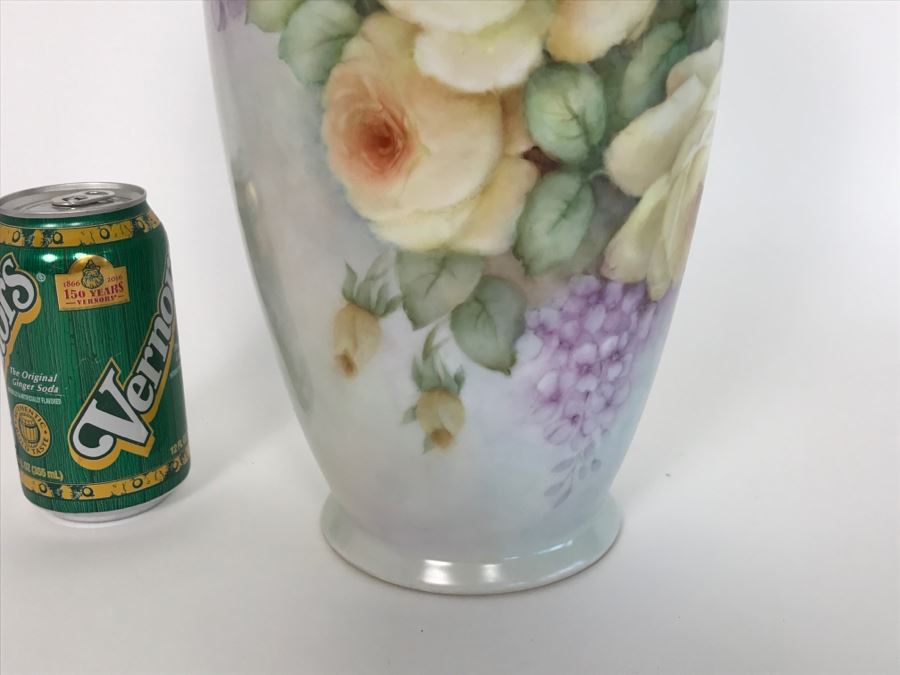 Decorative Reproduction E Loomis Rose Vase [Photo 4]