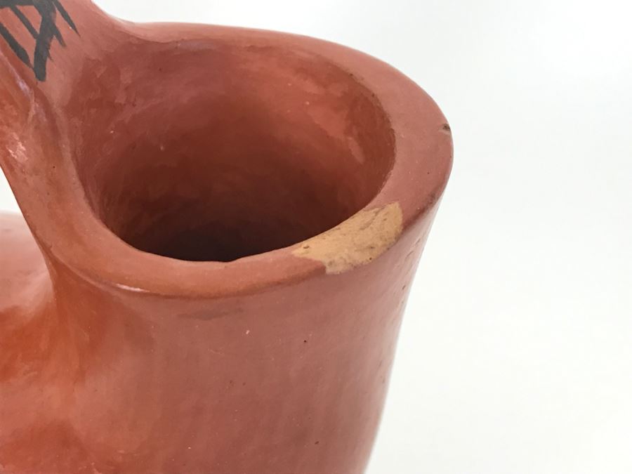 Native American Indian Wedding Vase (Note Hairline Crack In Photos) [Photo 5]