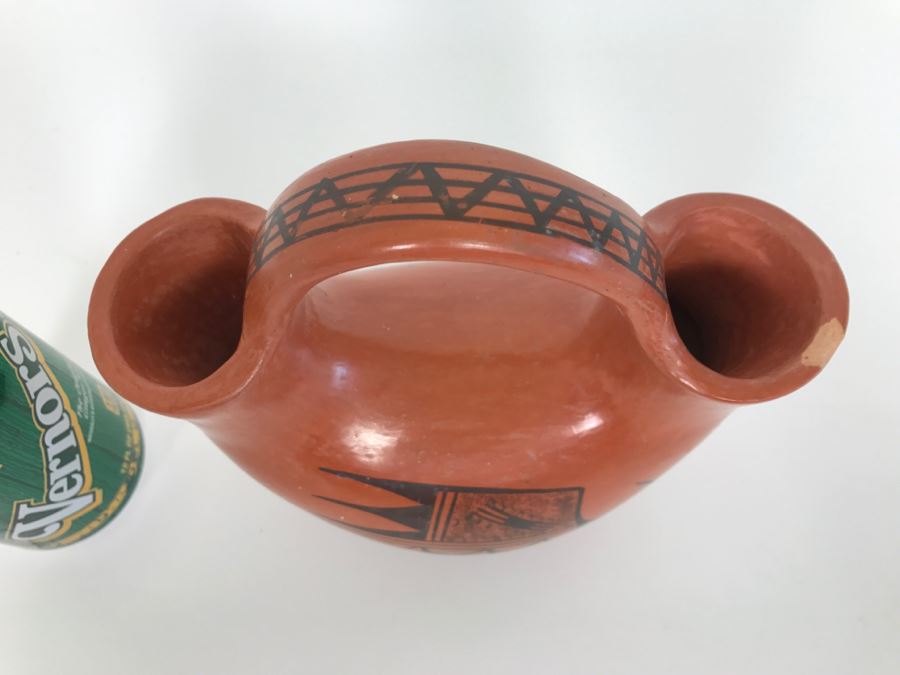 Native American Indian Wedding Vase (Note Hairline Crack In Photos) [Photo 4]