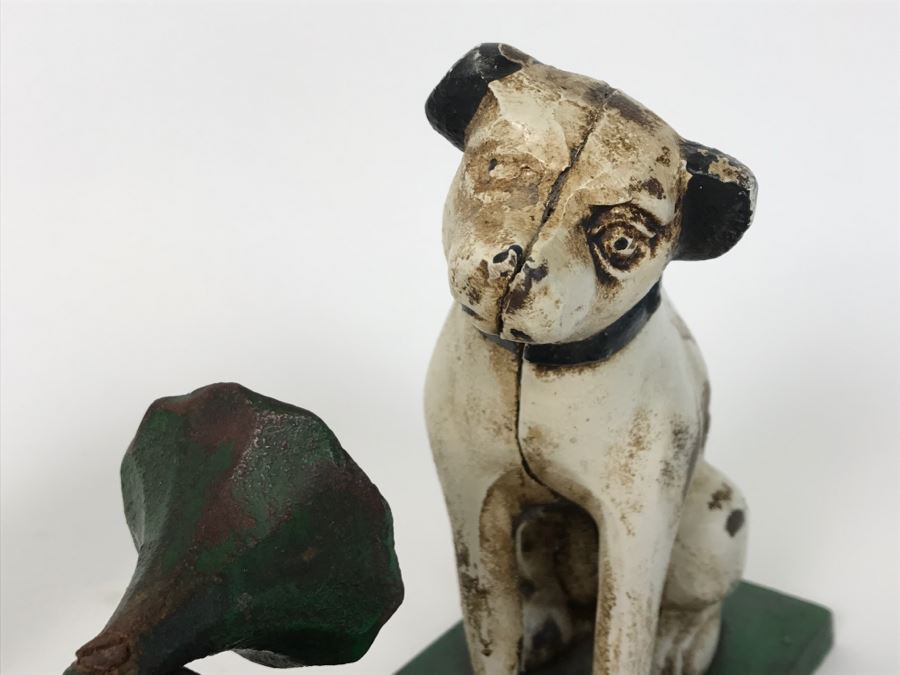 RCA Nipper Dog Cast Iron Bank [Photo 6]