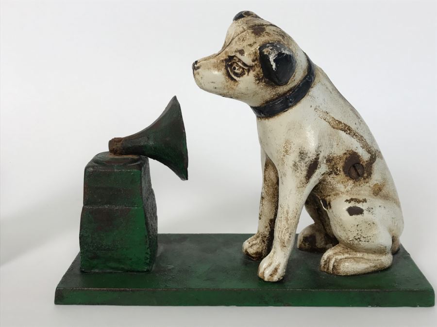 RCA Nipper Dog Cast Iron Bank [Photo 3]
