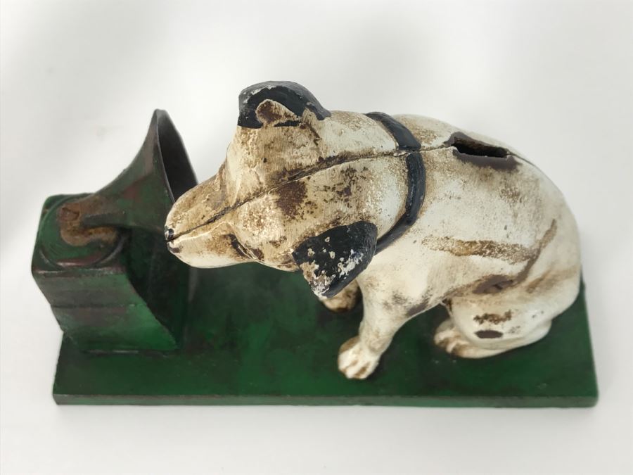 RCA Nipper Dog Cast Iron Bank [Photo 5]
