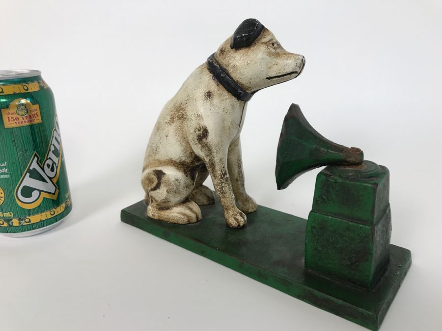 RCA Nipper Dog Cast Iron Bank [Photo 9]