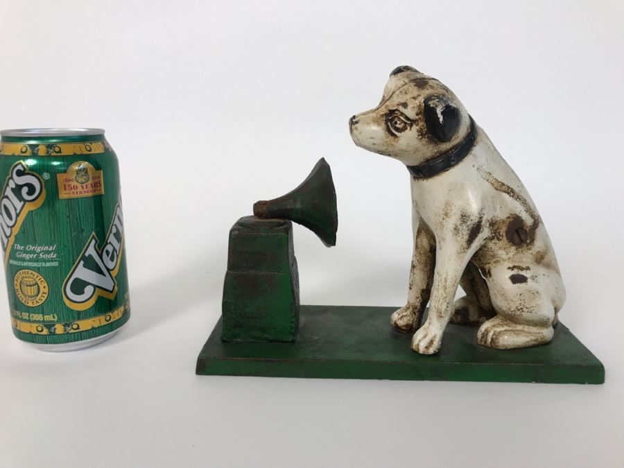 RCA Nipper Dog Cast Iron Bank [Photo 1]