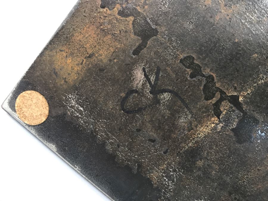 Floating Horse Sculpture On Metal Base [Photo 8]