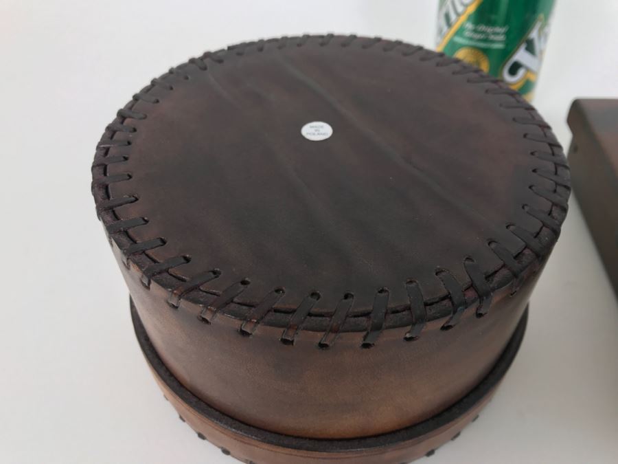 Jan Barboglio Designer Embossed Metal Horse Box And Embossed Leather Horse Box [Photo 10]