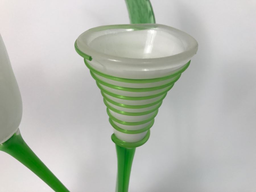 Department 56 Vase With Set Of (3) Glass Flowers [Photo 2]