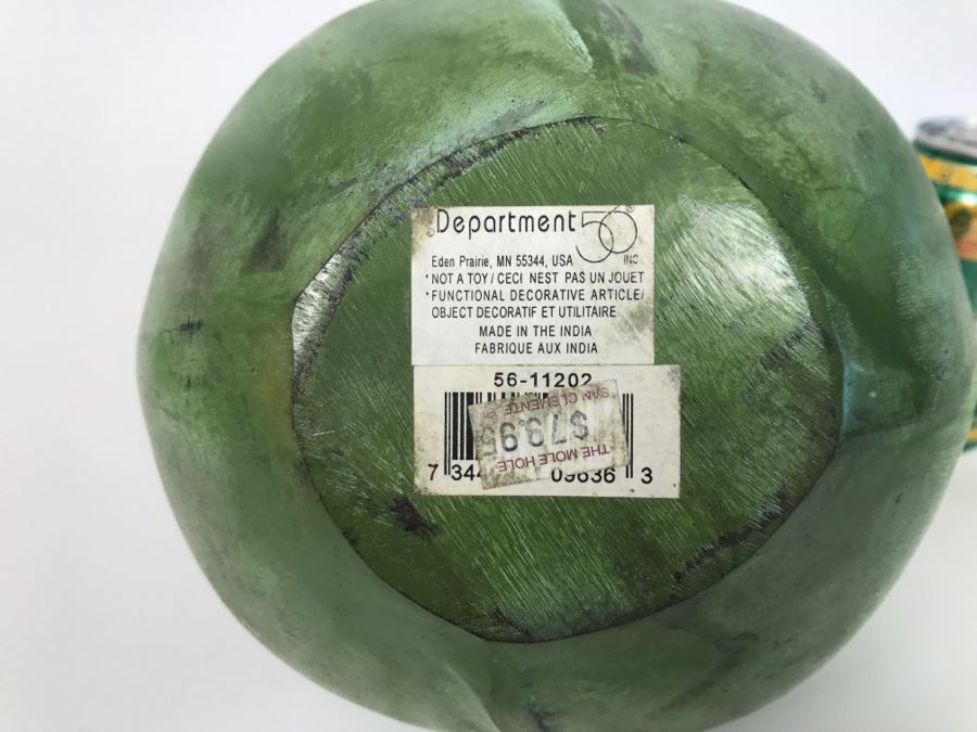 Department 56 Vase With Set Of (3) Glass Flowers [Photo 8]