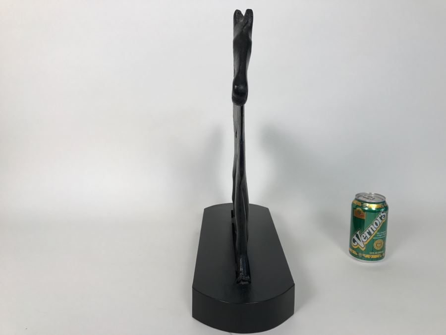 Large Black Metal Horse Sculpture [Photo 11]