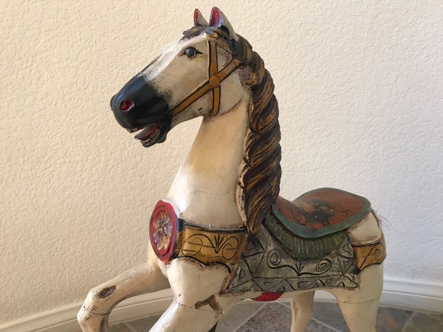 Replica Hand Painted Carousel Horse Sculpture  [Photo 11]