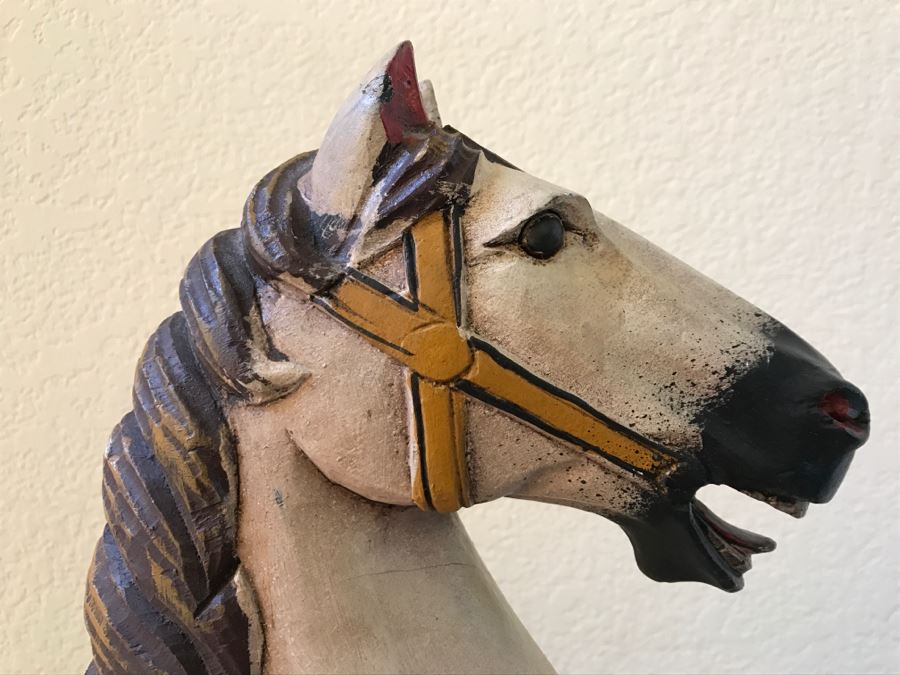 Replica Hand Painted Carousel Horse Sculpture  [Photo 4]