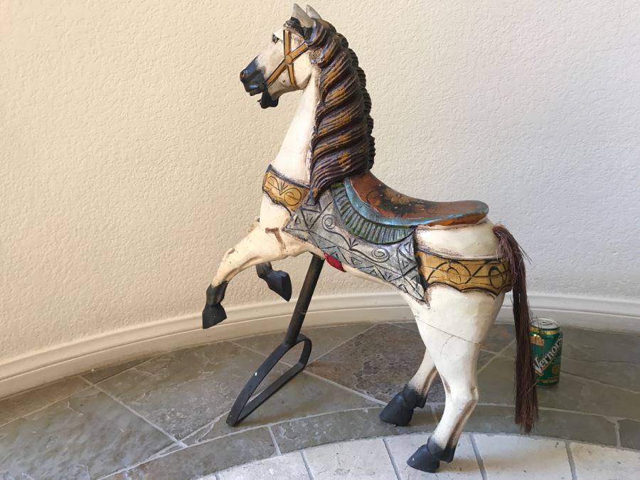 Replica Hand Painted Carousel Horse Sculpture  [Photo 13]