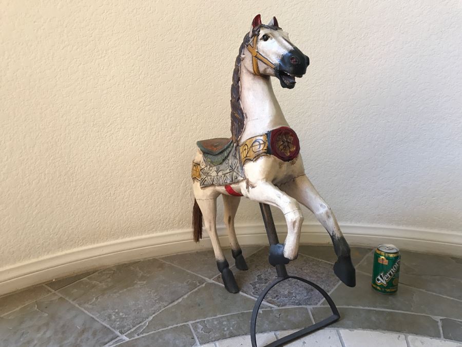 Replica Hand Painted Carousel Horse Sculpture  [Photo 6]