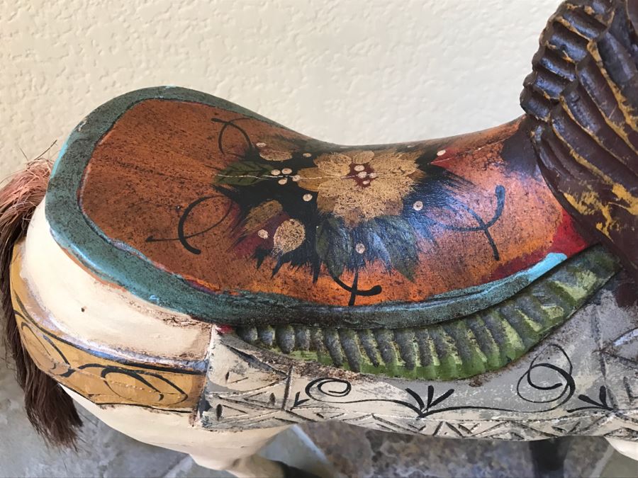 Replica Hand Painted Carousel Horse Sculpture  [Photo 5]
