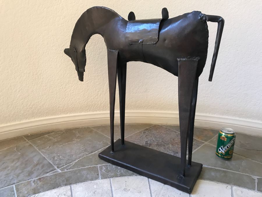 Pier 1 Imports Metal Horse Sculpture [Photo 7]