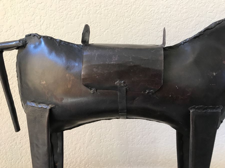 Pier 1 Imports Metal Horse Sculpture [Photo 3]