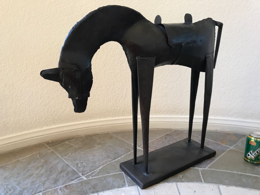 Pier 1 Imports Metal Horse Sculpture [Photo 6]