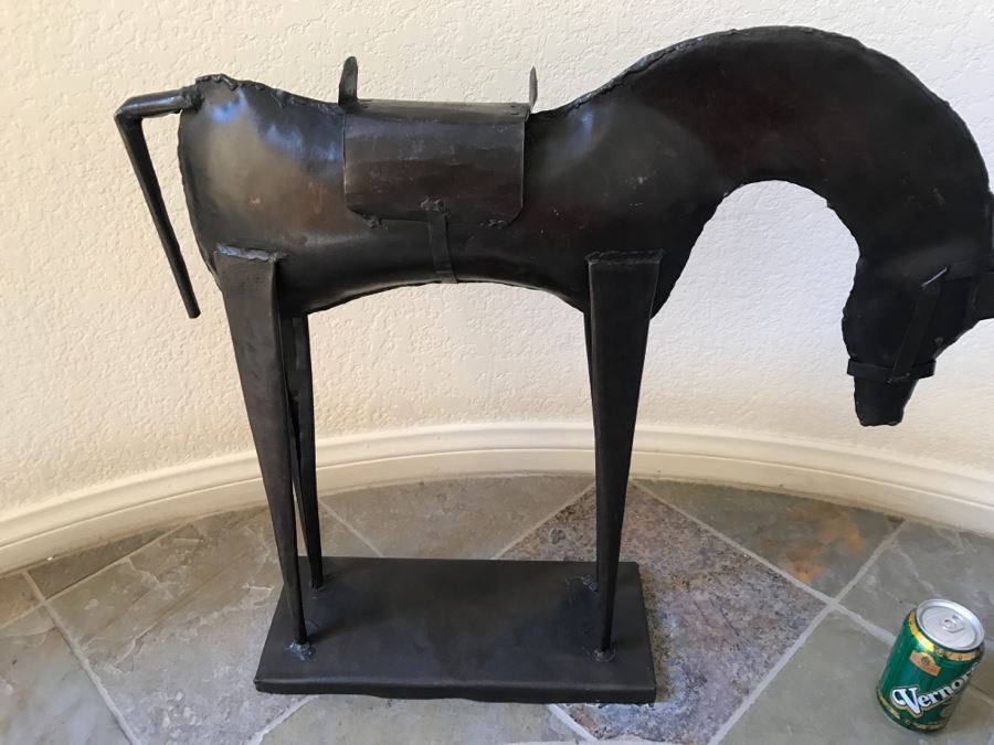 Pier 1 Imports Metal Horse Sculpture [Photo 4]