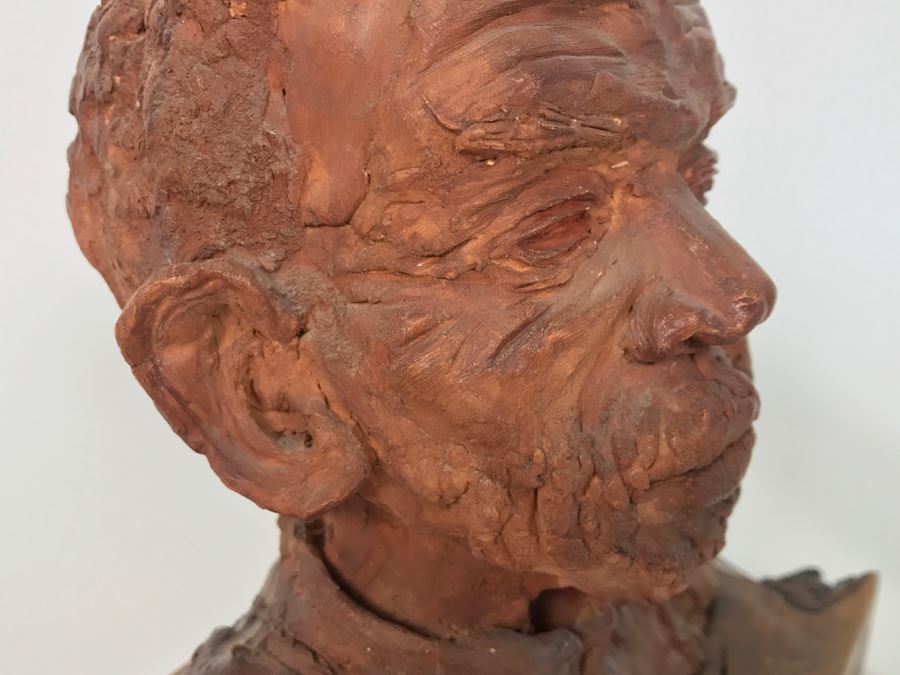 Clay Sculpture Titled 'This Old Man' JANSEN ORIGINAL [Photo 8]