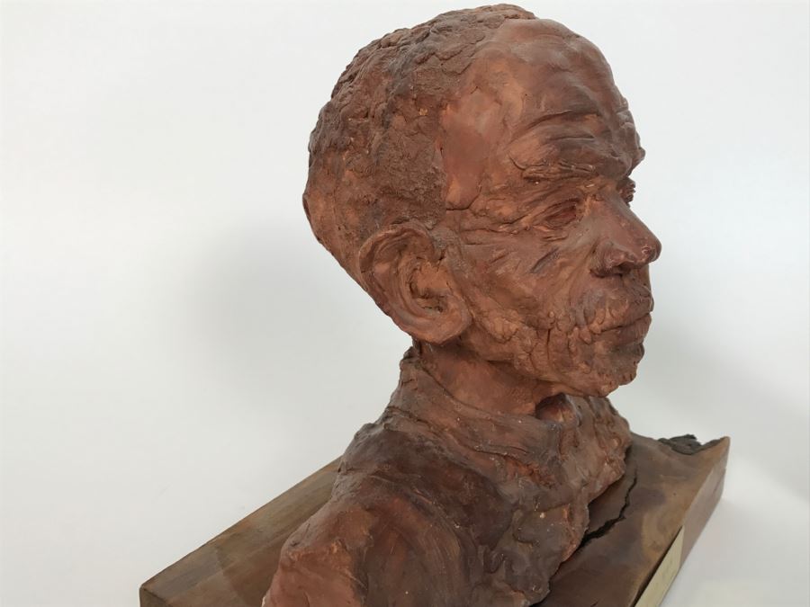 Clay Sculpture Titled 'This Old Man' JANSEN ORIGINAL [Photo 7]
