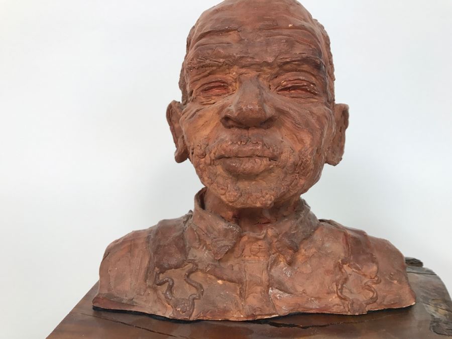 Clay Sculpture Titled 'This Old Man' JANSEN ORIGINAL [Photo 3]