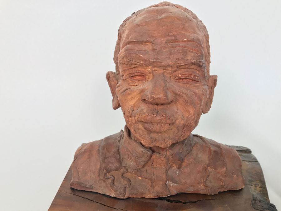 Clay Sculpture Titled 'This Old Man' JANSEN ORIGINAL [Photo 2]