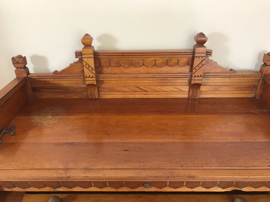 Stunning Antique Eastlake Roll Top Desk [Photo 5]