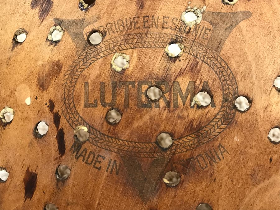 Antique Luterma Chair Made In Estonia [Photo 10]