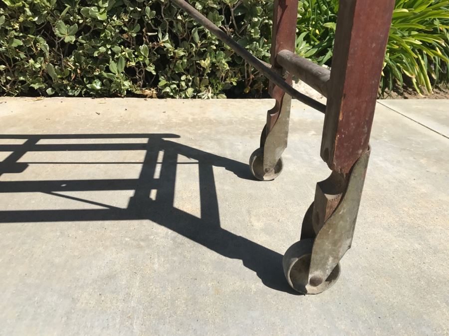 Antique Wooden BT Tub Bench Patented 1923 By Beatty Bros. Limited Fergus, Canada [Photo 8]