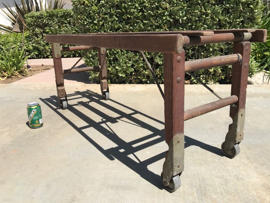 Antique Wooden BT Tub Bench Patented 1923 By Beatty Bros. Limited Fergus, Canada [Photo 9]