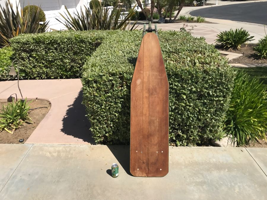 Antique Wooden Ironing Board [Photo 2]