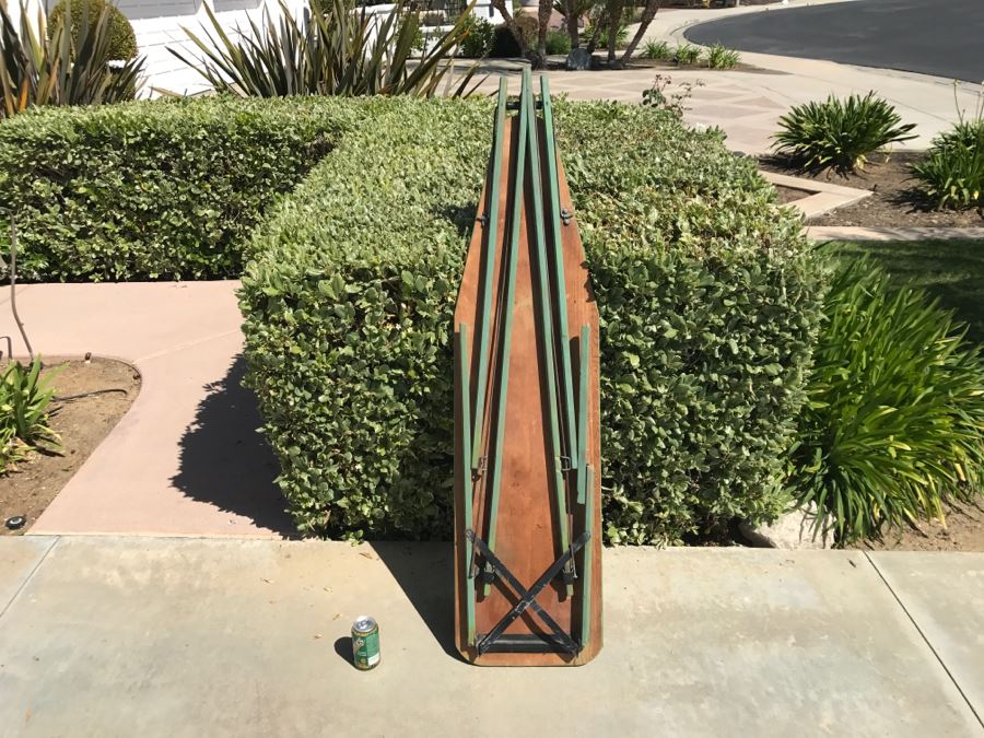 Antique Wooden Ironing Board [Photo 3]