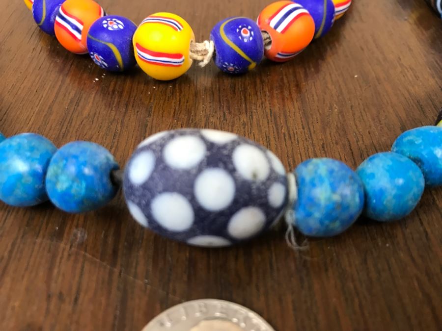 Set Of (2) Italian Bead Necklaces [Photo 3]