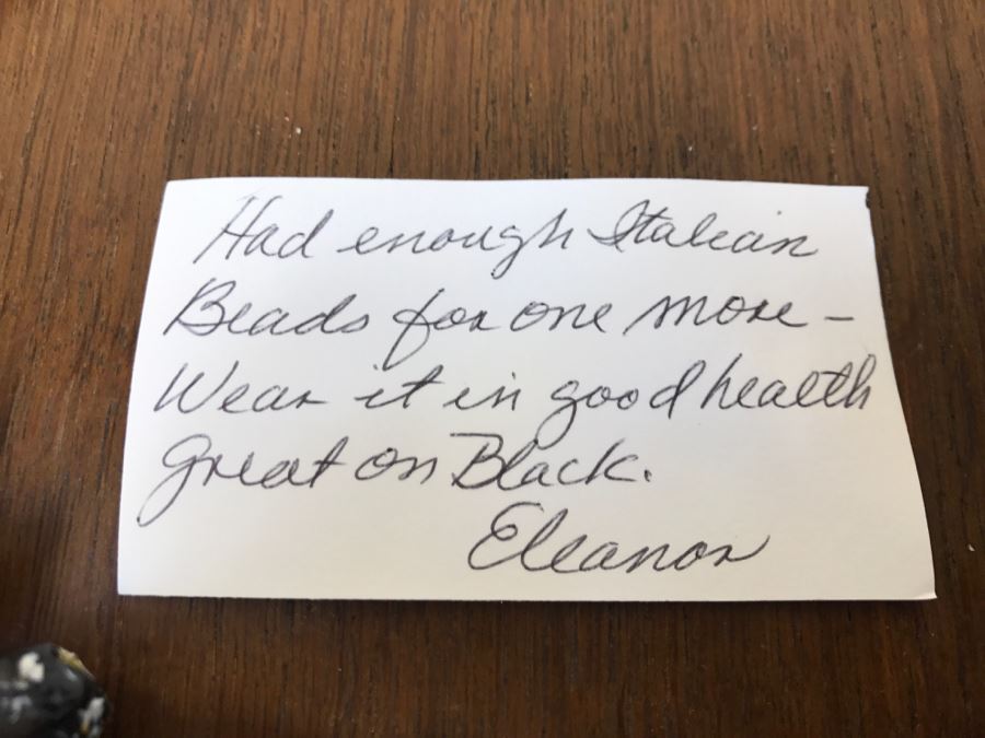 Italian Bead Necklace [Photo 7]