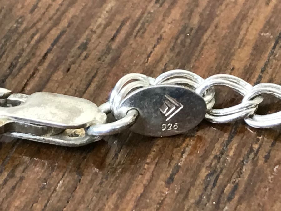 Chunky Turquoise Bead And Sterling Silver Necklace 141g [Photo 9]