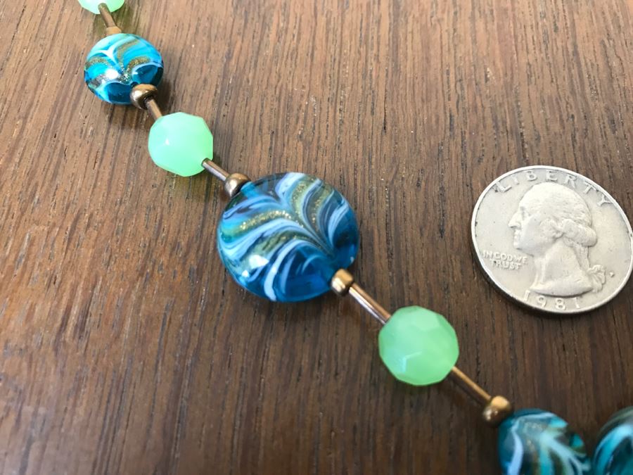 Art Glass Necklace [Photo 4]