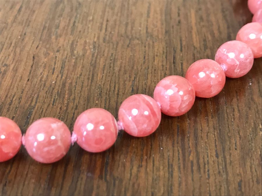 Pair Of Pink Stone Necklaces [Photo 7]