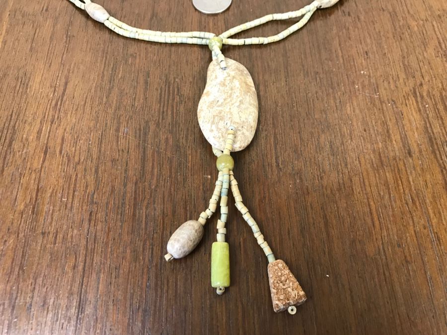 Hand Made Stone Necklace [Photo 3]