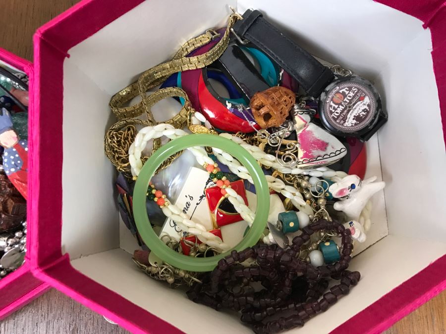 Jewelry Grab Bag Lot (2) Boxes [Photo 2]
