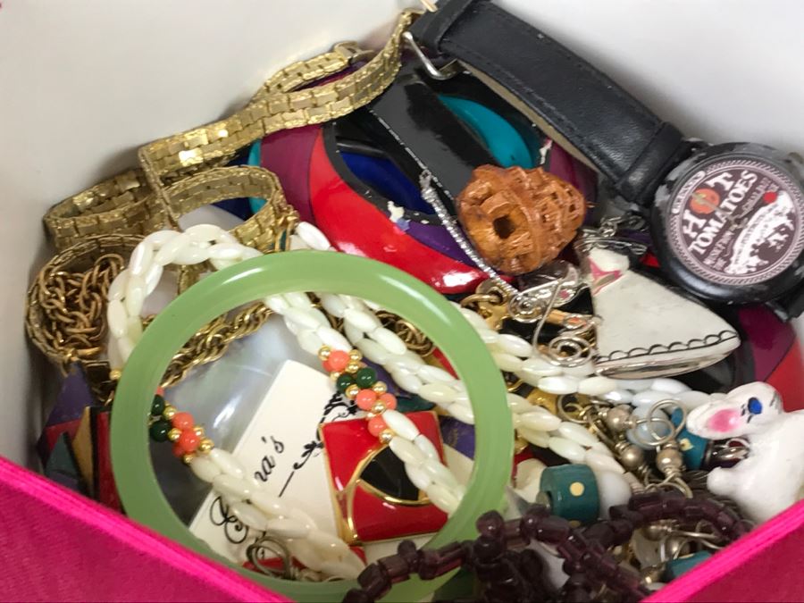 Jewelry Grab Bag Lot (2) Boxes [Photo 17]