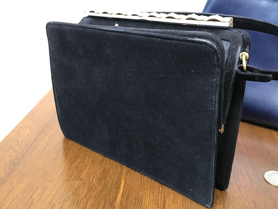 Valentino Italy Handbag And Vintage Mayer New York Handbag [Photo 2]